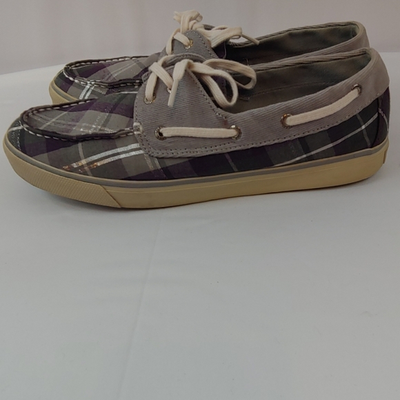 Purple Sperry Top Sider Shoes Size 10 - Picture 4 of 6